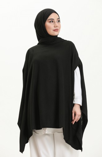 Black Poncho 3125-07