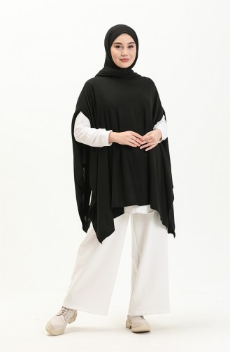 Black Poncho 3125-07