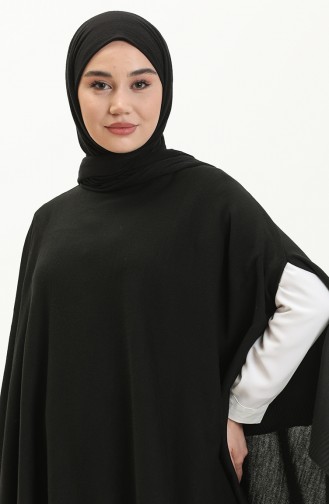Poncho Tricot 3125-07 Noir 3125-07