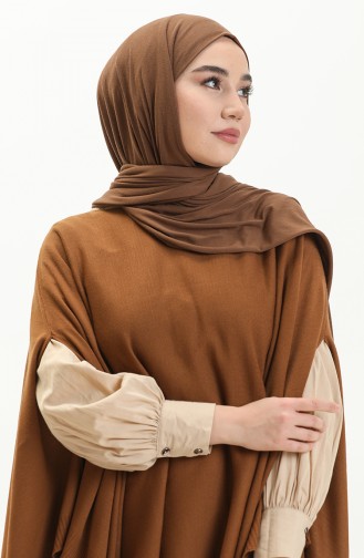 Tobacco Brown Poncho 3125-09