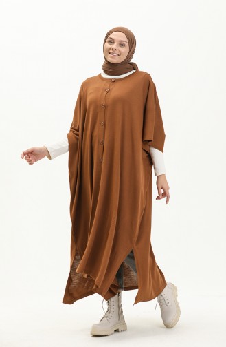 Tobacco Brown Poncho 3265-05