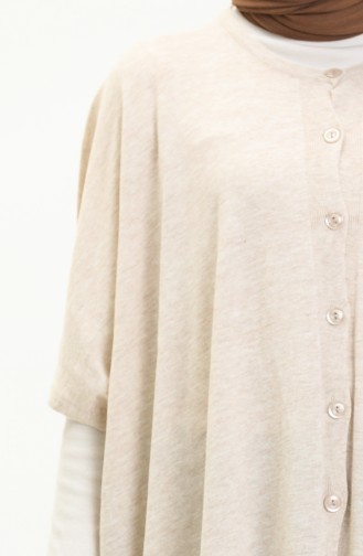 Beige Poncho 3265-07