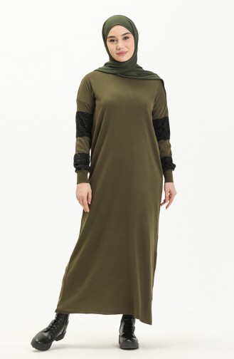 Robe Hijab Khaki 3351-09
