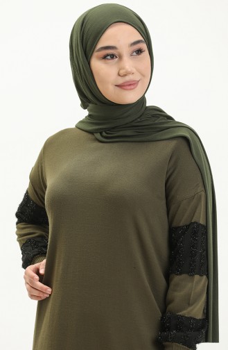 Robe Hijab Khaki 3351-09