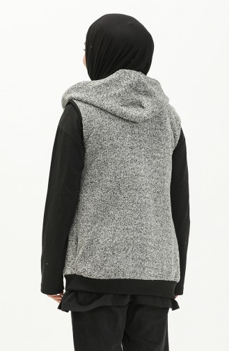 Gilet à Capuche Welsoft 6001-03 Gris 6001-03