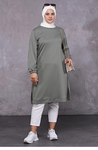 Mint Green Tunics 8142.Mint Yeşili