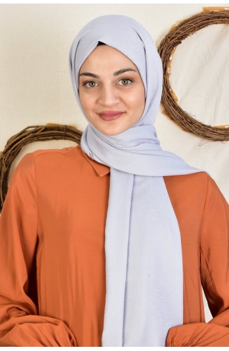 Silver Gray Shawl 000046-13
