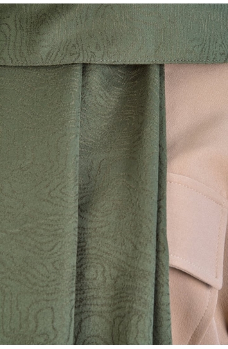 Khaki Sjaal 000046-14