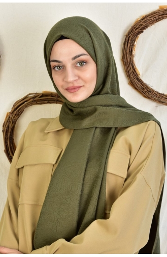 Khaki Sjaal 000046-14