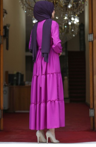 Robe Hijab Fushia 2694