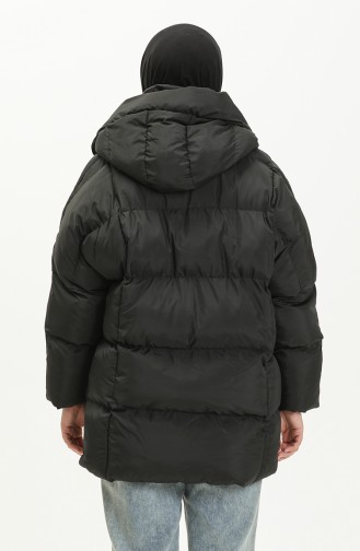 معطف أسود 9009-04