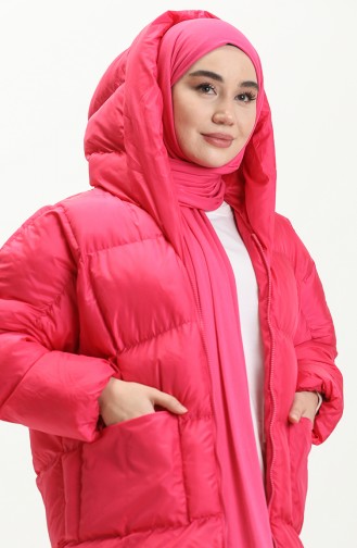 Fuchsia Winter Coat 9009-08