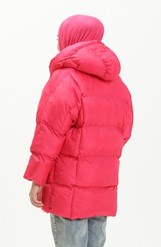 Fuchsia Winter Coat 9009-08