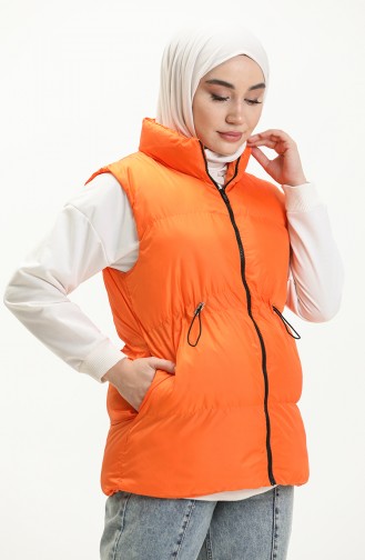 معطف  مطري بدون أكمام  9011-03 برتقالي 9011-03