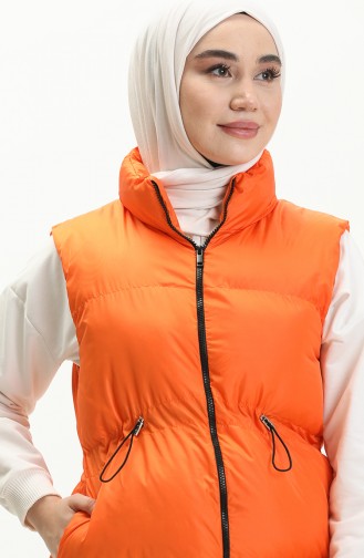 Orange Strickjacke 9011-03