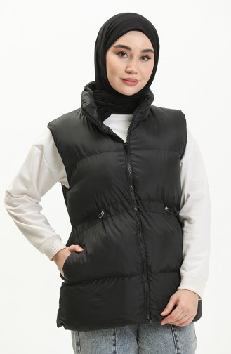 Schwarz Strickjacke 9011-04