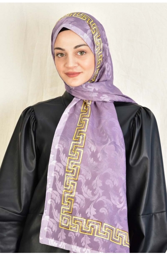 Dark Violet Shawl 000048-11