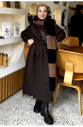 Robe Hijab Café amer 00207-04