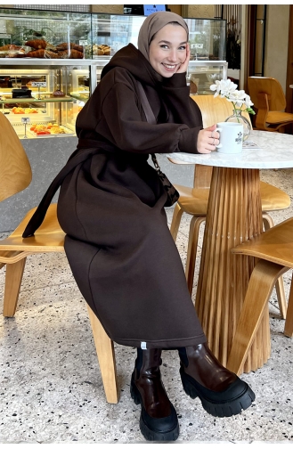 Robe Hijab Café amer 00207-04