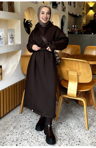 Robe Hijab Café amer 00207-04