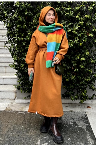 Robe Hijab Camel 00207-05