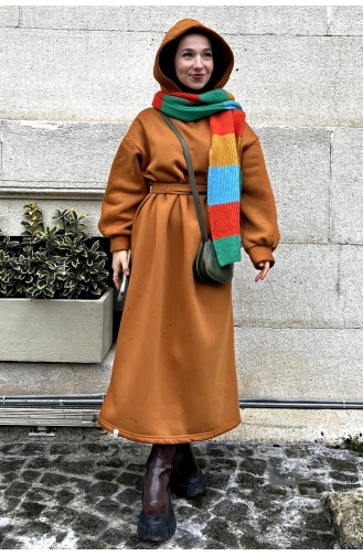 Robe Hijab Camel 00207-05