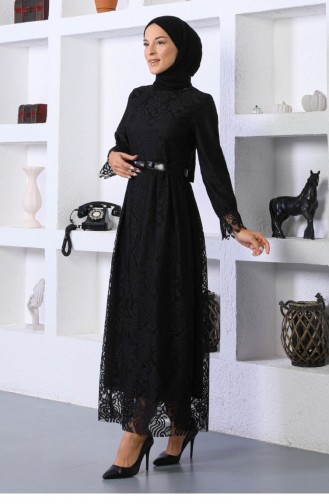 Robe Hijab Noir 13909