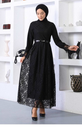 Robe Hijab Noir 13909