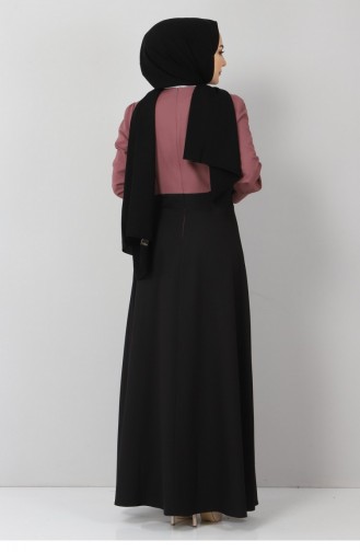 Lila Hijab Kleider 11678