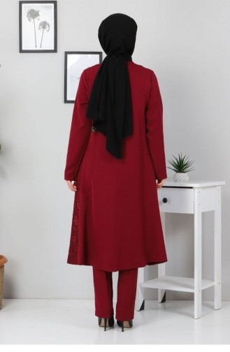 Claret Red Suit 11795
