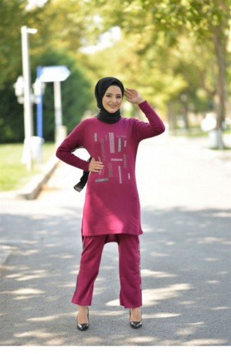 Taşlı Triko Kombin Şarabi 2274-4