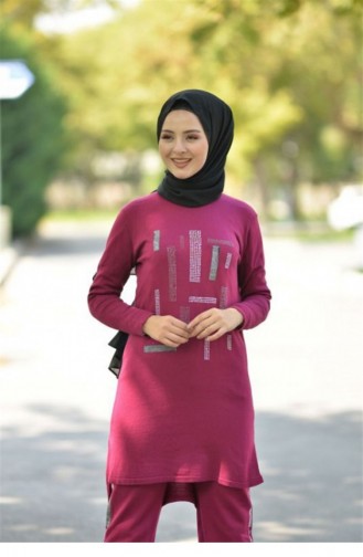 Taşlı Triko Kombin Şarabi 2274-4