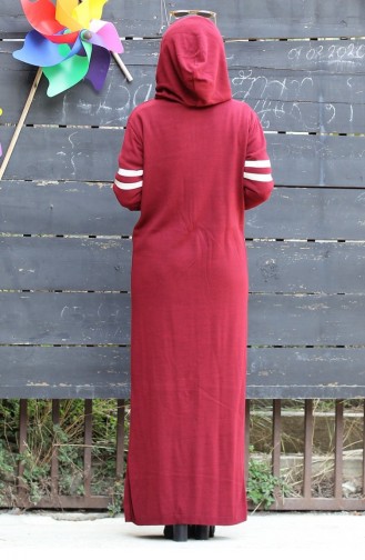 ملابس مُحاكة أحمر كلاريت 12356