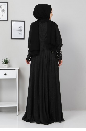 Habillé Hijab Noir 12516