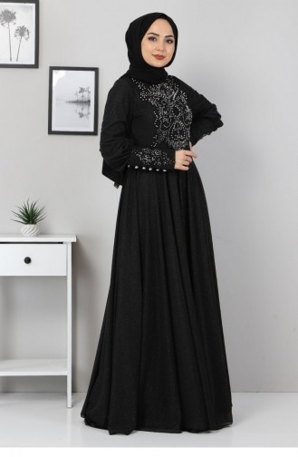 Habillé Hijab Noir 12522