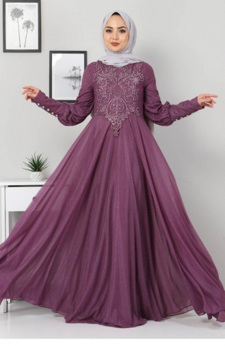Habillé Hijab Pourpre 12524