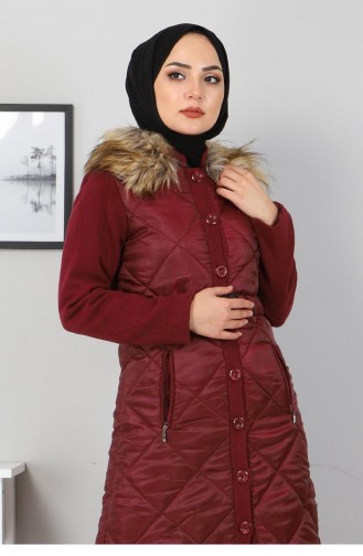 Claret Red Coat 12697