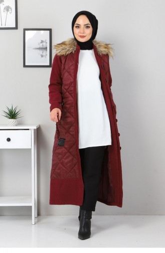 Claret Red Coat 12697