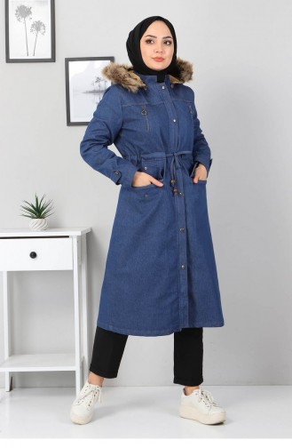 Manteau Bleu 12863