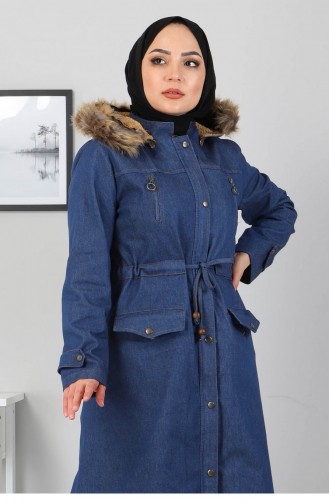 Manteau Bleu 12863