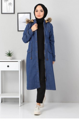 Manteau Bleu 12863