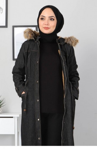 Black Winter Coat 12864