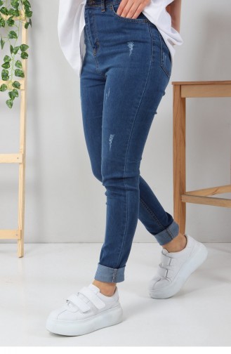 Dunkelblau Hose 12885