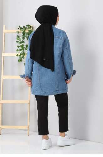 Veste Bleu Jean 12893