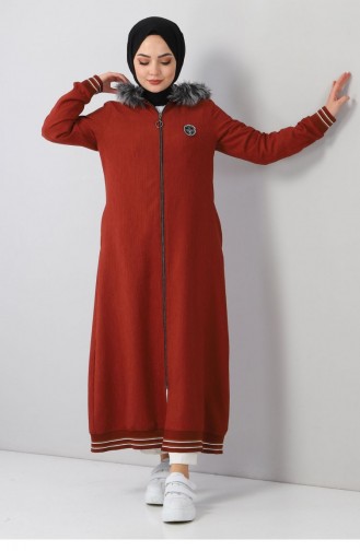 Brick Red Cape 12934