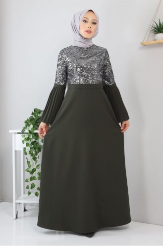 Habillé Hijab Khaki 13244