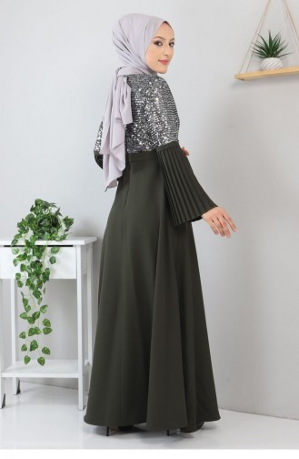 Habillé Hijab Khaki 13244