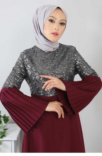 Habillé Hijab Plum 13246