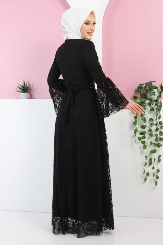 Black İslamitische Jurk 13271