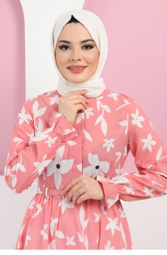 Robe Hijab Poudre 13390